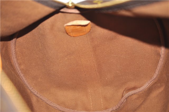 Authentic Louis Vuitton Monogram Sac Polochon 2Way Boston Bag M41222 LV 7036D