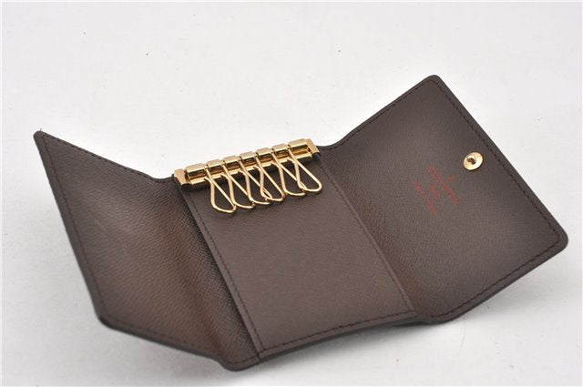 Authentic Louis Vuitton Damier Multicles 6 Key Case Holder N62630 LV Box 7036F