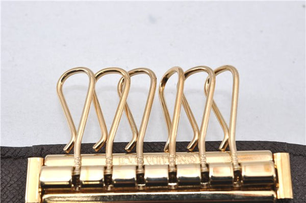 Authentic Louis Vuitton Damier Multicles 6 Key Case Holder N62630 LV Box 7036F