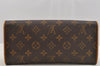 Authentic Louis Vuitton Monogram Pochette Twin GM Shoulder Bag M51852 LV 7036I