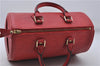 Authentic Louis Vuitton Epi Speedy 25 Hand Boston Bag Red M43017 LV 7037D
