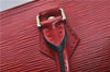 Authentic Louis Vuitton Epi Speedy 25 Hand Boston Bag Red M43017 LV 7037D