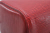 Authentic Louis Vuitton Epi Speedy 25 Hand Boston Bag Red M43017 LV 7037D