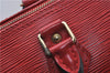 Authentic Louis Vuitton Epi Speedy 25 Hand Boston Bag Red M43017 LV 7037D