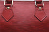 Authentic Louis Vuitton Epi Speedy 25 Hand Boston Bag Red M43017 LV 7037D