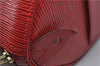 Authentic Louis Vuitton Epi Speedy 25 Hand Boston Bag Red M43017 LV 7037D