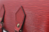 Authentic Louis Vuitton Epi Speedy 25 Hand Boston Bag Red M43017 LV 7037D