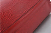 Authentic Louis Vuitton Epi Speedy 25 Hand Boston Bag Red M43017 LV 7037D