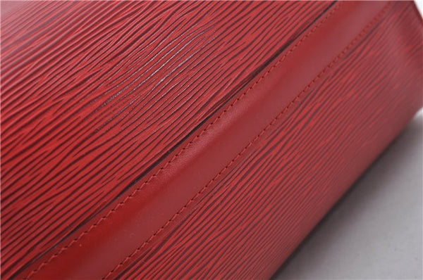 Authentic Louis Vuitton Epi Speedy 25 Hand Boston Bag Red M43017 LV 7037D