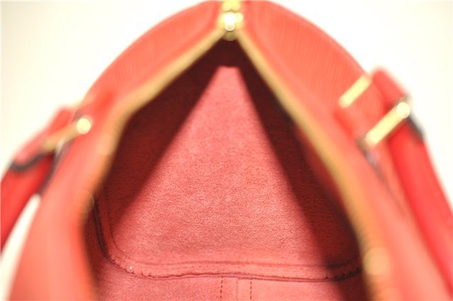 Authentic Louis Vuitton Epi Speedy 25 Hand Boston Bag Red M43017 LV 7037D