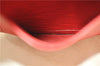 Authentic Louis Vuitton Epi Speedy 25 Hand Boston Bag Red M43017 LV 7037D