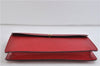 Authentic LOUIS VUITTON Epi Montaigne 27 Clutch Bag Purse Red M52657 LV 7038C