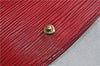 Authentic LOUIS VUITTON Epi Montaigne 27 Clutch Bag Purse Red M52657 LV 7038C