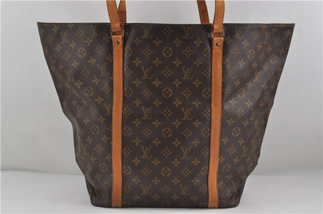 Authentic Louis Vuitton Monogram Sac Shopping GM Tote Bag M51110 LV 7038D