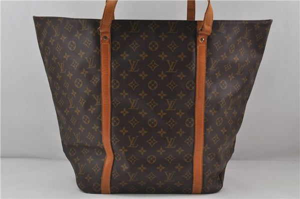 Authentic Louis Vuitton Monogram Sac Shopping GM Tote Bag M51110 LV 7038D