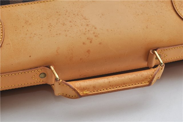 Authentic Louis Vuitton Damier Clipper 2Way Shoulder Hand Bag M99039 LV 7038F