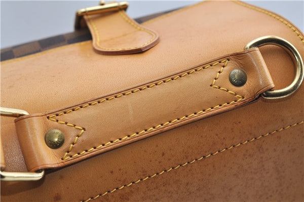 Authentic Louis Vuitton Damier Clipper 2Way Shoulder Hand Bag M99039 LV 7038F