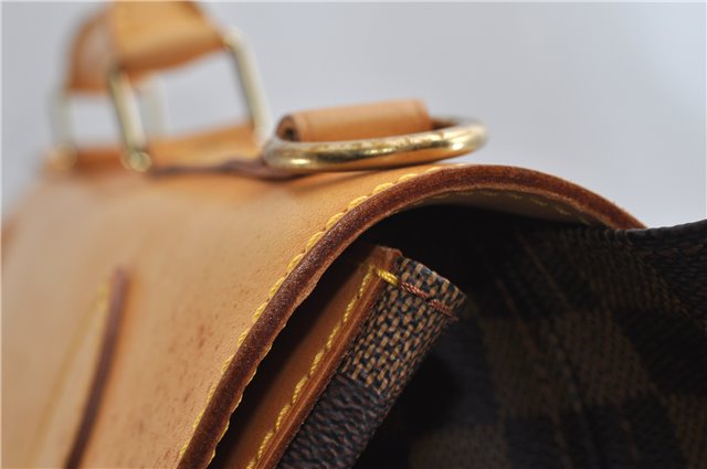 Authentic Louis Vuitton Damier Clipper 2Way Shoulder Hand Bag M99039 LV 7038F