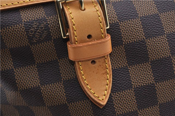 Authentic Louis Vuitton Damier Clipper 2Way Shoulder Hand Bag M99039 LV 7038F