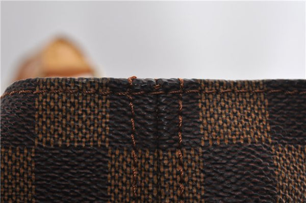 Authentic Louis Vuitton Damier Clipper 2Way Shoulder Hand Bag M99039 LV 7038F