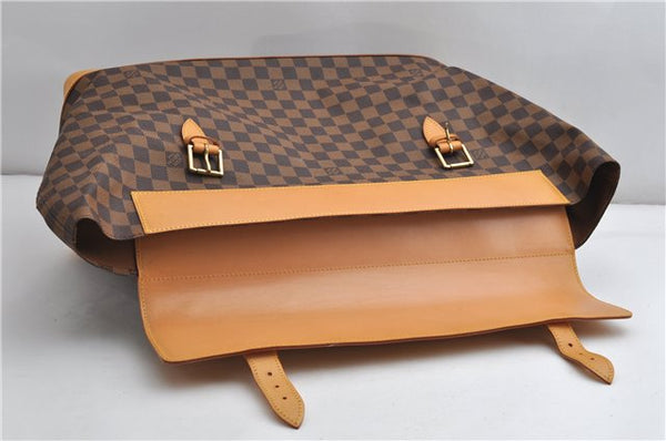 Authentic Louis Vuitton Damier Clipper 2Way Shoulder Hand Bag M99039 LV 7038F
