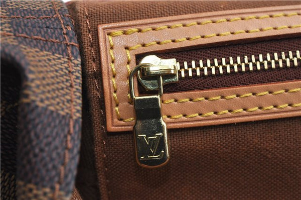 Authentic Louis Vuitton Damier Clipper 2Way Shoulder Hand Bag M99039 LV 7038F