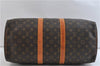 Authentic Louis Vuitton Monogram Keepall 45 Boston Bag M41428 LV 7039C