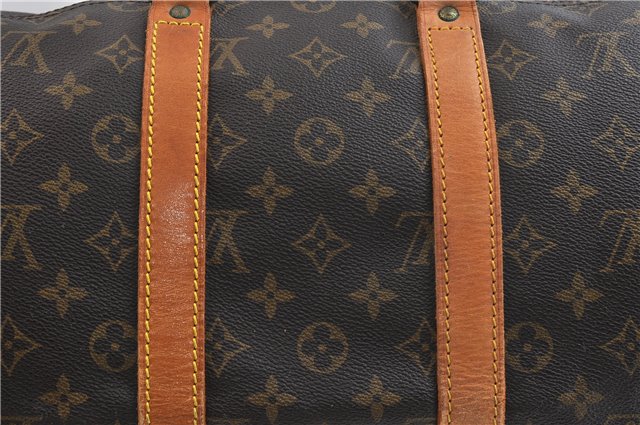 Authentic Louis Vuitton Monogram Keepall 45 Boston Bag M41428 LV 7039C