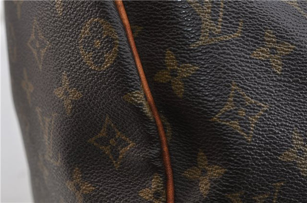 Authentic Louis Vuitton Monogram Keepall 45 Boston Bag M41428 LV 7039C