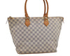 Authentic Louis Vuitton Damier Azur Saleya MM Shoulder Tote Bag N51185 LV 7039I