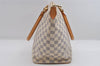 Authentic Louis Vuitton Damier Azur Saleya MM Shoulder Tote Bag N51185 LV 7039I