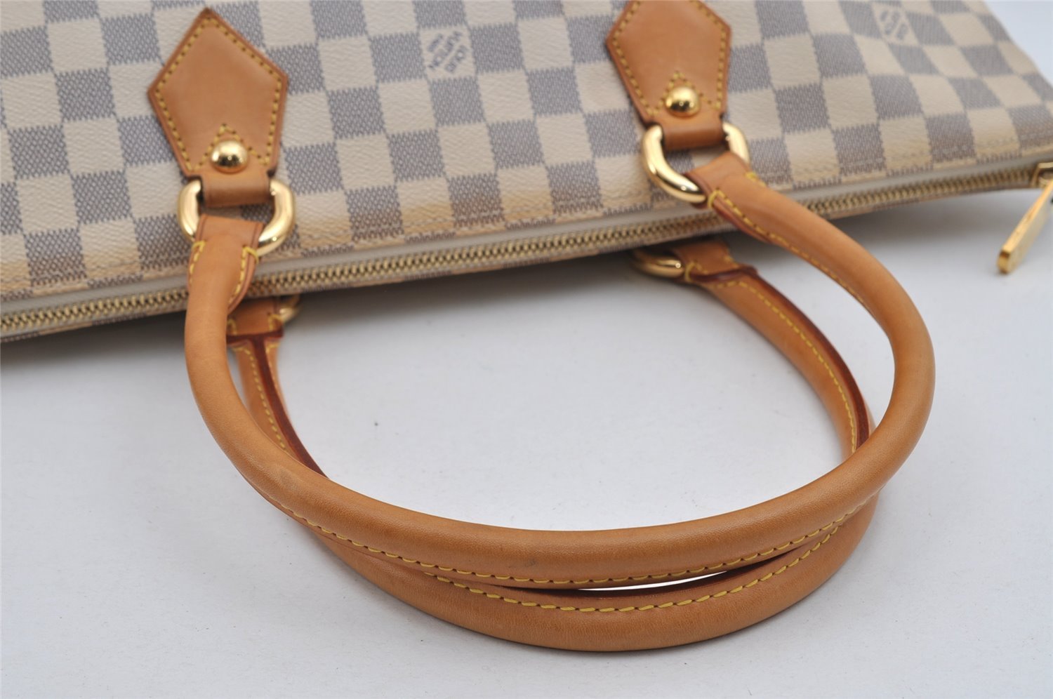 Authentic Louis Vuitton Damier Azur Saleya MM Shoulder Tote Bag N51185 LV 7039I