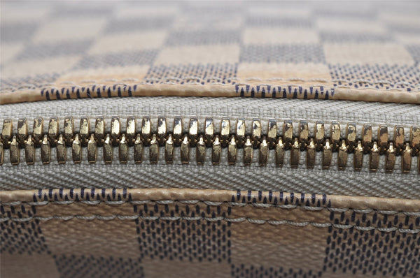 Authentic Louis Vuitton Damier Azur Saleya MM Shoulder Tote Bag N51185 LV 7039I