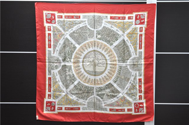 Authentic HERMES Carre 90 Scarf 