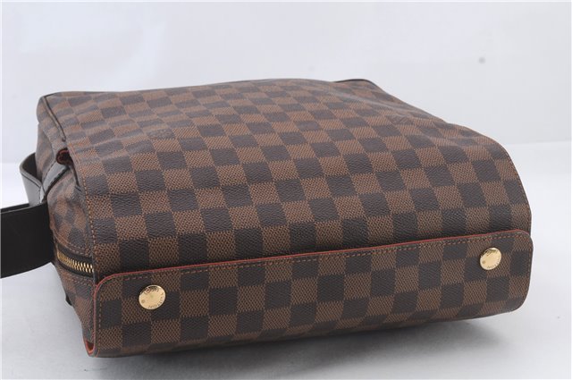 Authentic LOUIS VUITTON Damier Naviglio Shoulder Cross Body Bag N45255 LV 7043C