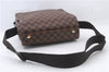 Authentic LOUIS VUITTON Damier Naviglio Shoulder Cross Body Bag N45255 LV 7043C