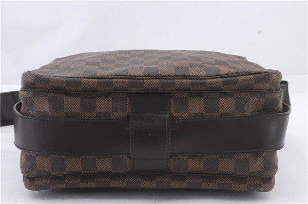 Authentic LOUIS VUITTON Damier Naviglio Shoulder Cross Body Bag N45255 LV 7043C