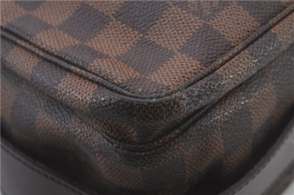 Authentic LOUIS VUITTON Damier Naviglio Shoulder Cross Body Bag N45255 LV 7043C