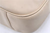 Authentic GUCCI Bamboo Shoulder Hand Bag Nylon Leather Ivory 7044C