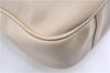 Authentic GUCCI Bamboo Shoulder Hand Bag Nylon Leather Ivory 7044C