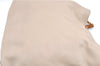 Authentic GUCCI Bamboo Shoulder Hand Bag Nylon Leather Ivory 7044C