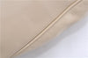 Authentic GUCCI Bamboo Shoulder Hand Bag Nylon Leather Ivory 7044C