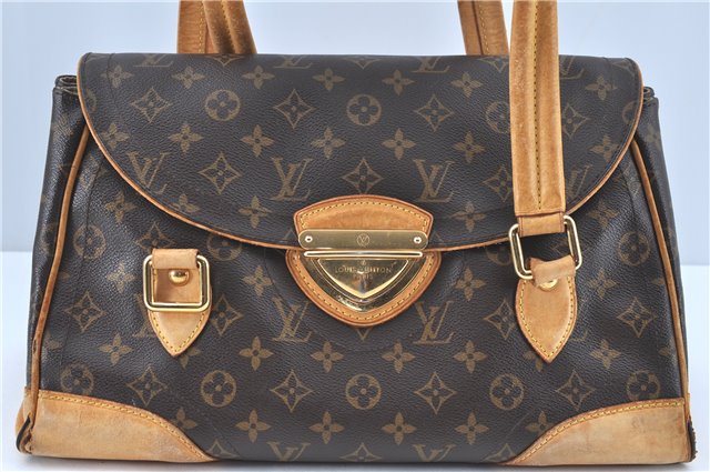 Authentic Louis Vuitton Monogram Beverly GM Shoulder Hand Bag M40120 LV 7045B