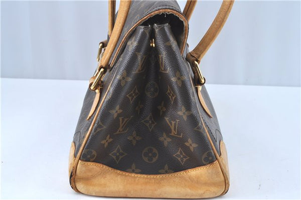 Authentic Louis Vuitton Monogram Beverly GM Shoulder Hand Bag M40120 LV 7045B