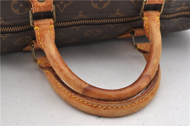 Authentic LOUIS VUITTON Monogram Speedy 30 Hand Bag M41526 LV 7046C