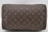 Authentic LOUIS VUITTON Monogram Speedy 30 Hand Bag M41526 LV 7046C