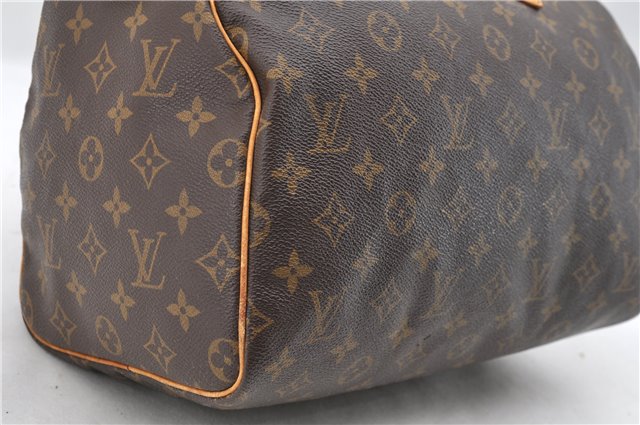 Authentic LOUIS VUITTON Monogram Speedy 30 Hand Bag M41526 LV 7046C