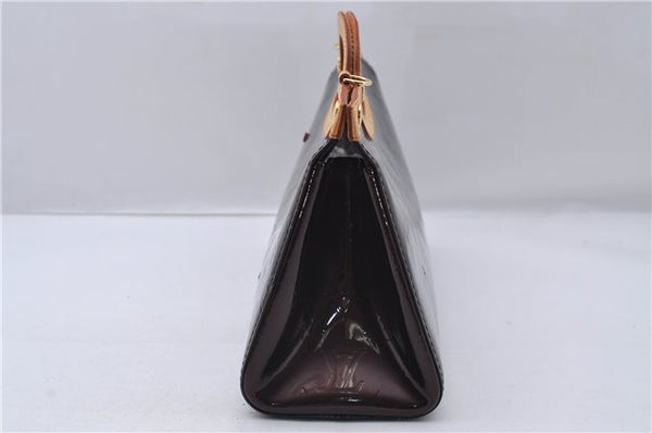 Auth Louis Vuitton Vernis Roxbury Drive 2Way Hand Bag Wine Red M91995 LV 7046D