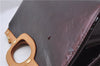 Auth Louis Vuitton Vernis Roxbury Drive 2Way Hand Bag Wine Red M91995 LV 7046D