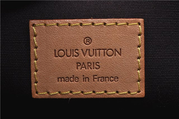 Auth Louis Vuitton Vernis Roxbury Drive 2Way Hand Bag Wine Red M91995 LV 7046D